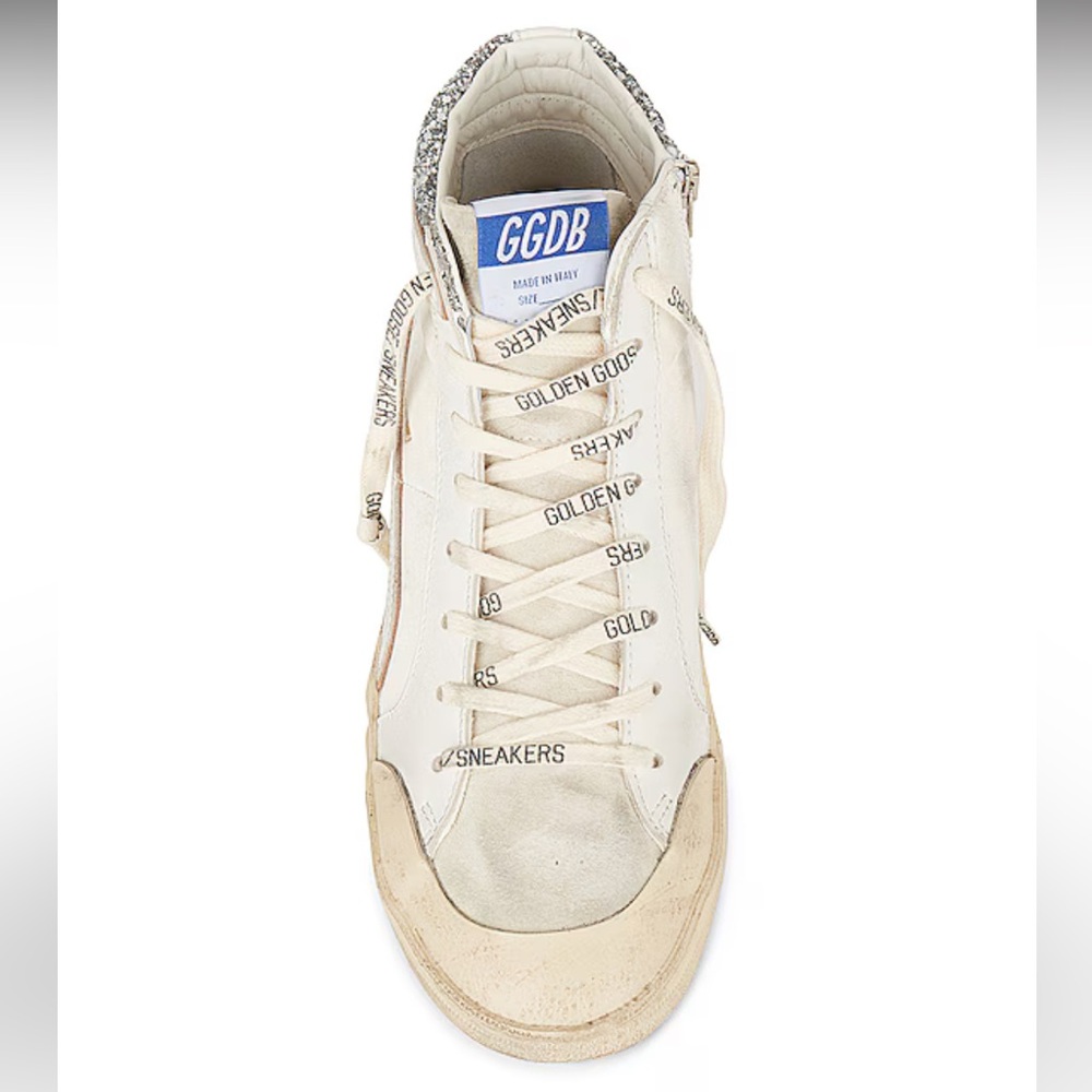 Brand NEW- GOLDEN GOOSE- REVOLVE- AUTHENTIC  Pink & White size 40 - 9/ 9 1/2 NWT - Picture 4 of 6
